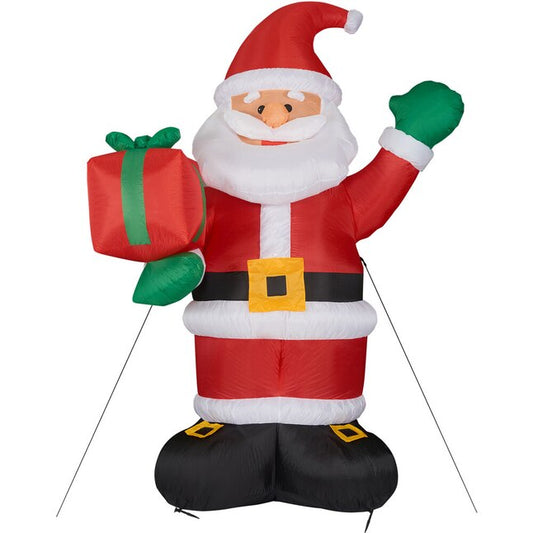 10-ft Giant Blowup Outdoor Santa inflatable yard decoration