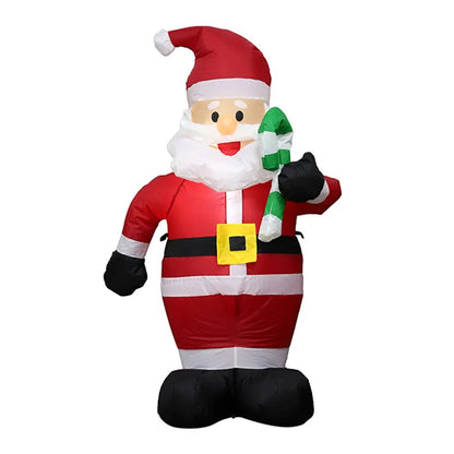 4ft Inflatable Santa Claus Outdoor Christmas Decorations/Blow up santa, Jumbo outdoor christmas decoration/large christmas inflatables/at home christmas inflatables 2023.Yard inflatables.
