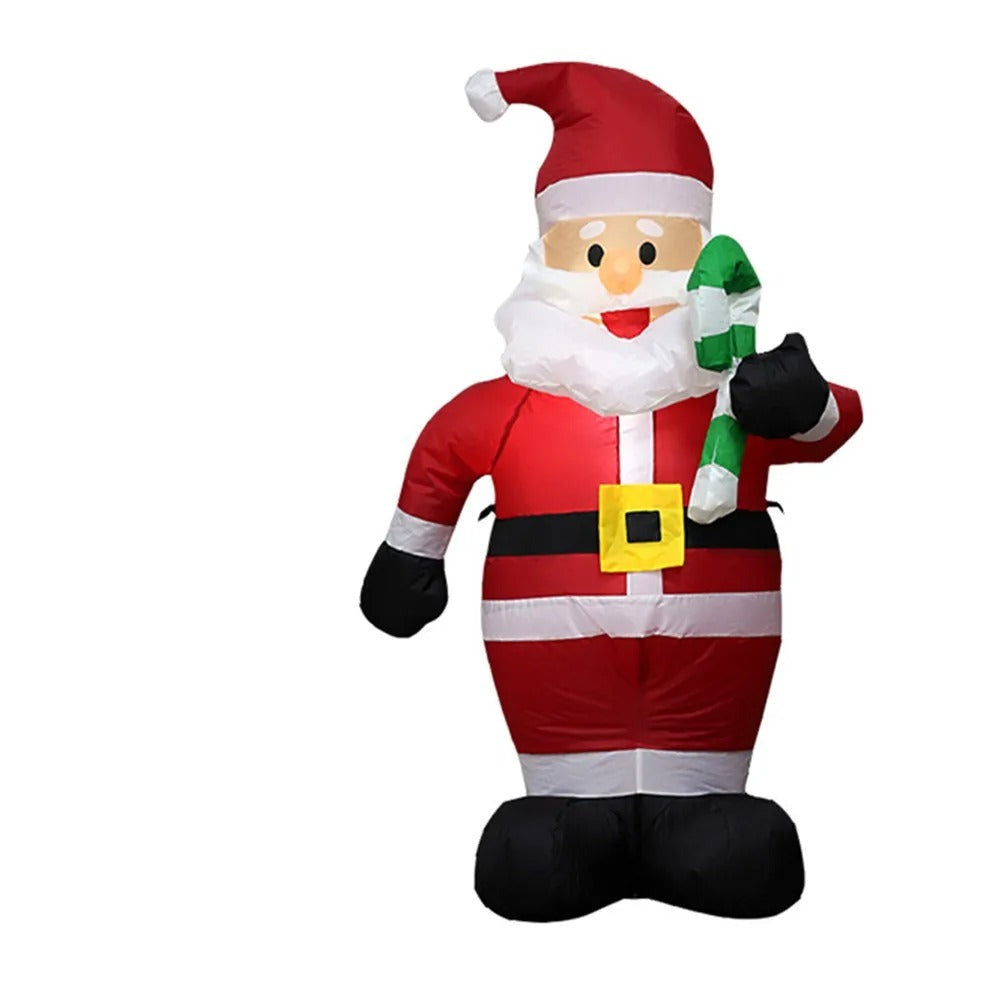 4ft Inflatable Santa Claus Outdoor Christmas Decorations/Blow up santa, Jumbo outdoor christmas decoration/large christmas inflatables/at home christmas inflatables 2023.Yard inflatables.