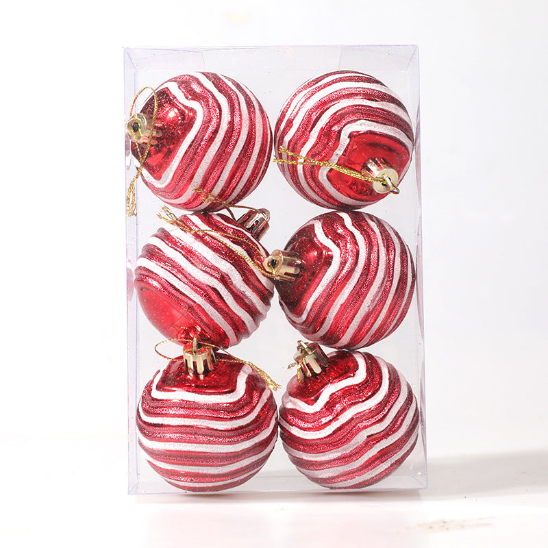 RED 2.3inch Decorative Special-shaped Baubles Christmas ornaments