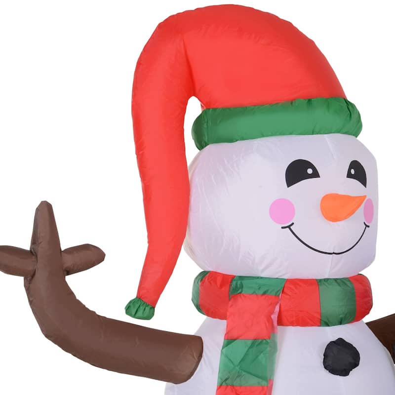 6-FT-Christmas-Inflatable-Snowman-with-Penguins-Christmas-Decoration