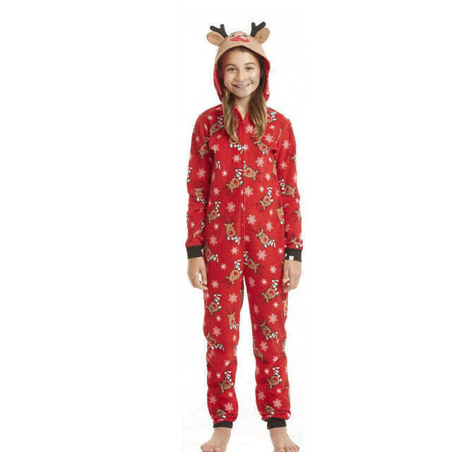 Christmas family Red matching pajamas set