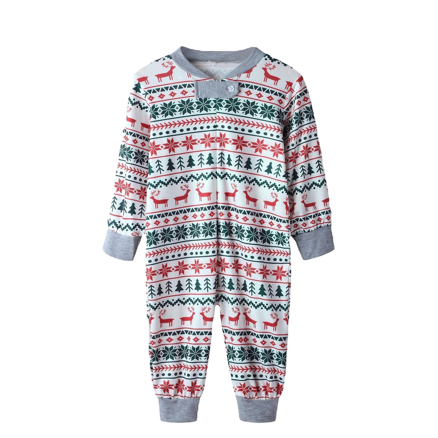 Family Matching Christmas Pajamas set-baby enfant kids christmas pajamas set 