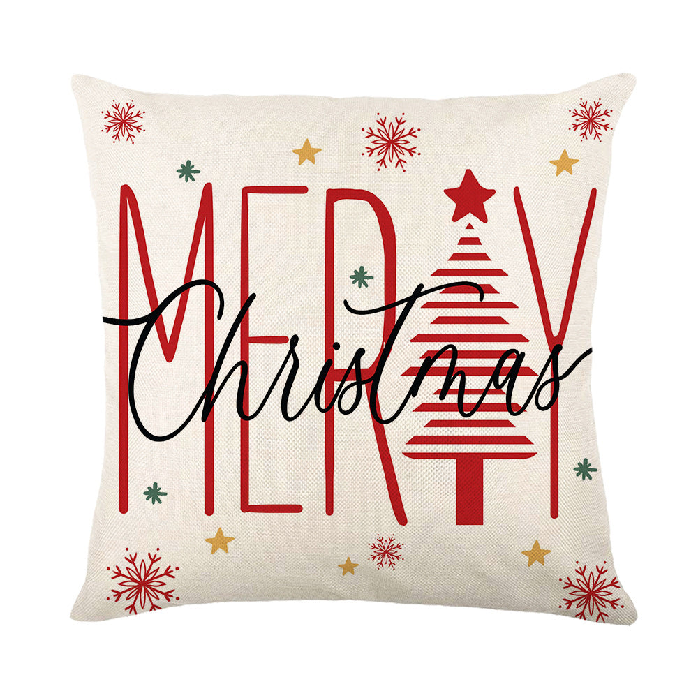 Nutcracker Christmas cushion cover 18x18 set of 4
