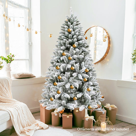6ft White Snow artificial Decorative Christmas Tree