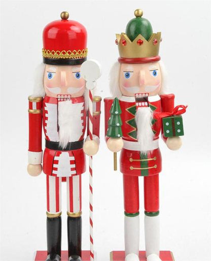 16inch Red and white Nutcracker