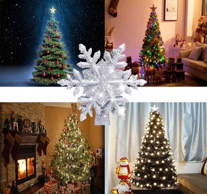 Christmas Tree Topper Star Lighted with projector