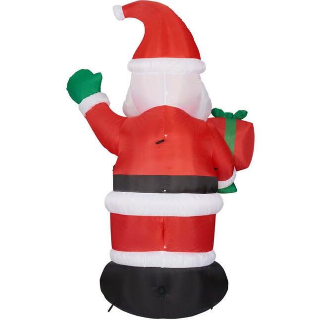 10-ft Giant Blowup Outdoor Santa inflatable yard decoration