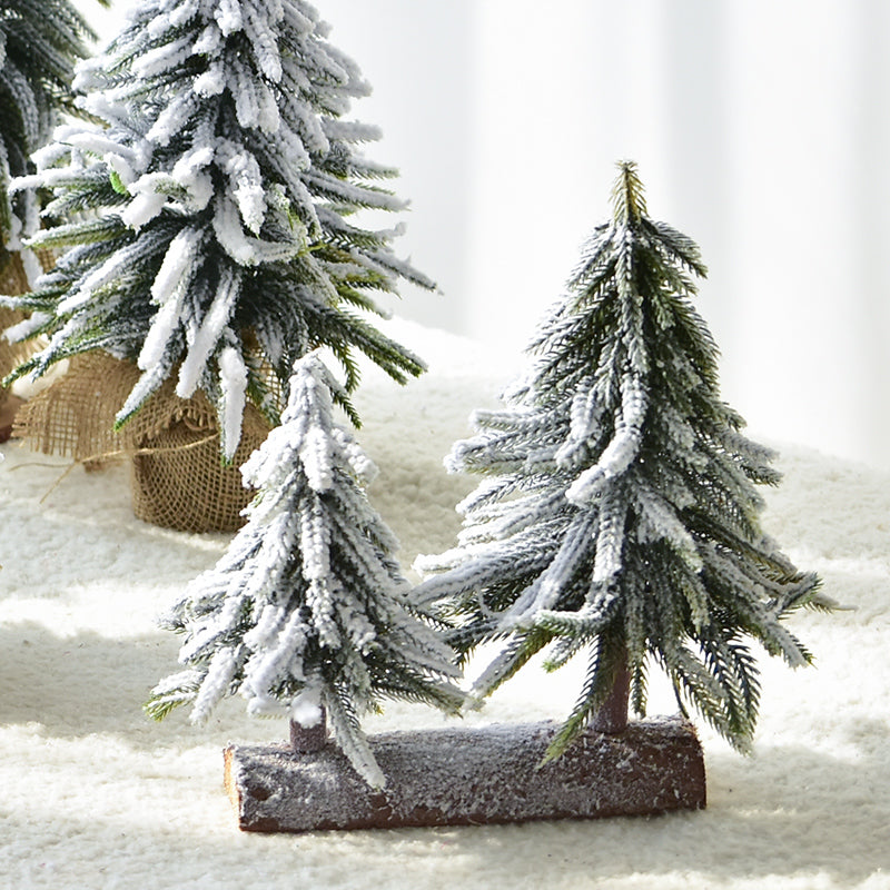 Frosted Mini Tabletop Artificial Christmas Tree
