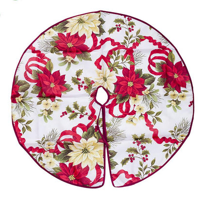 Velvet Christmas tree skirt