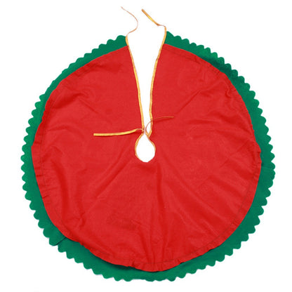 Velvet Christmas tree skirt