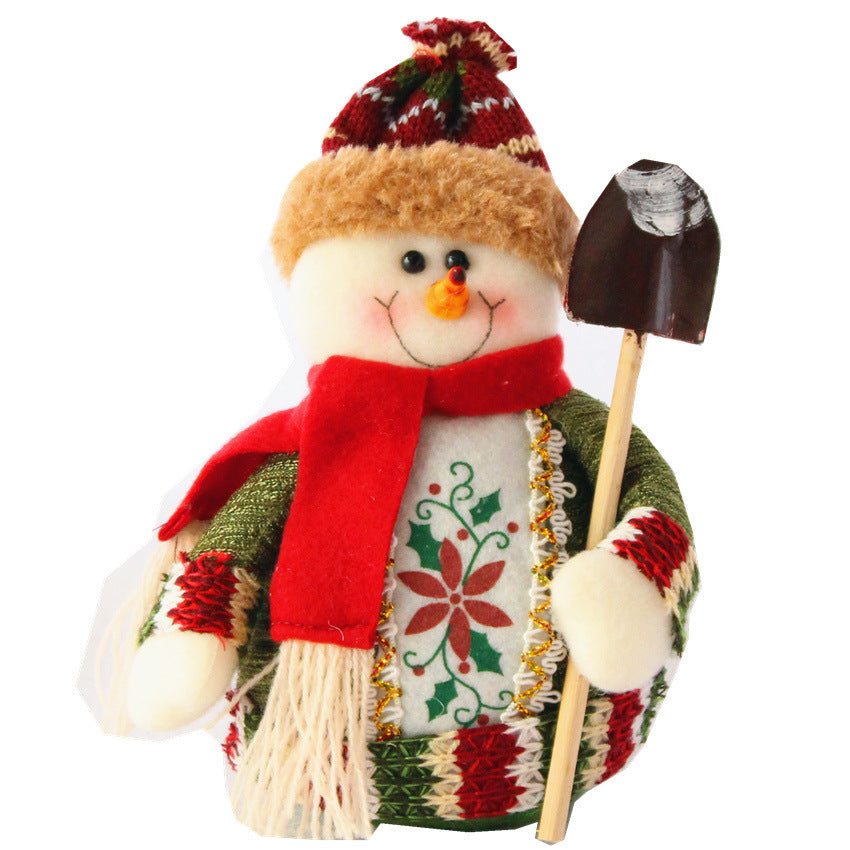 7" Christmas Tree Flannel ornaments