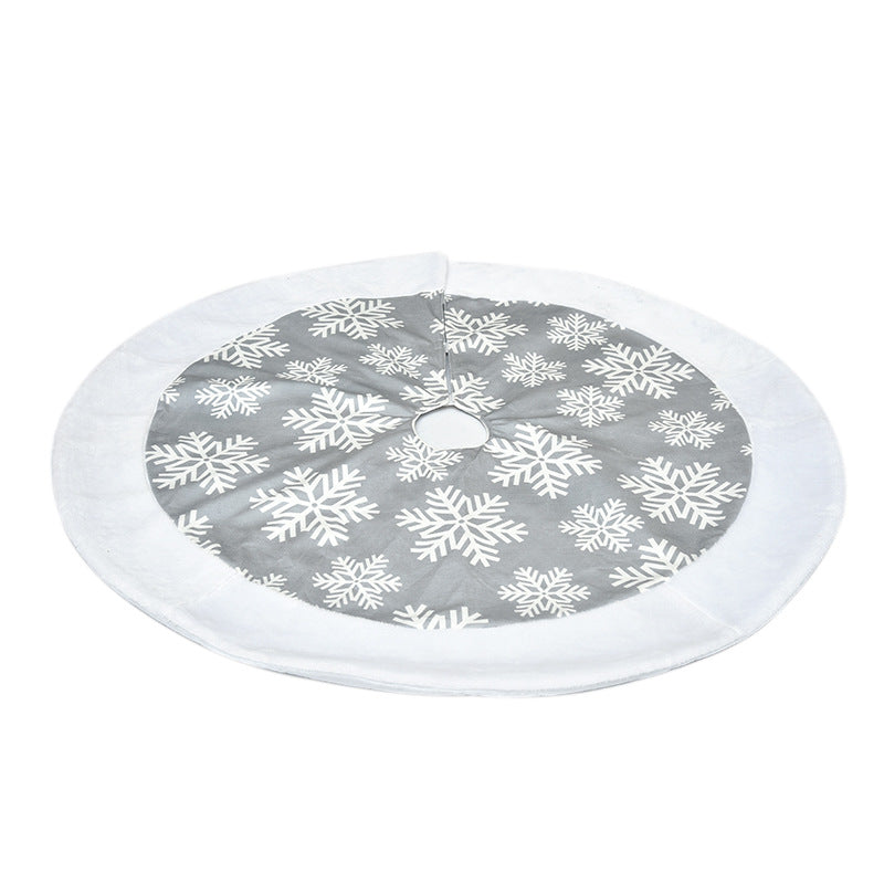 Velvet Christmas tree skirt