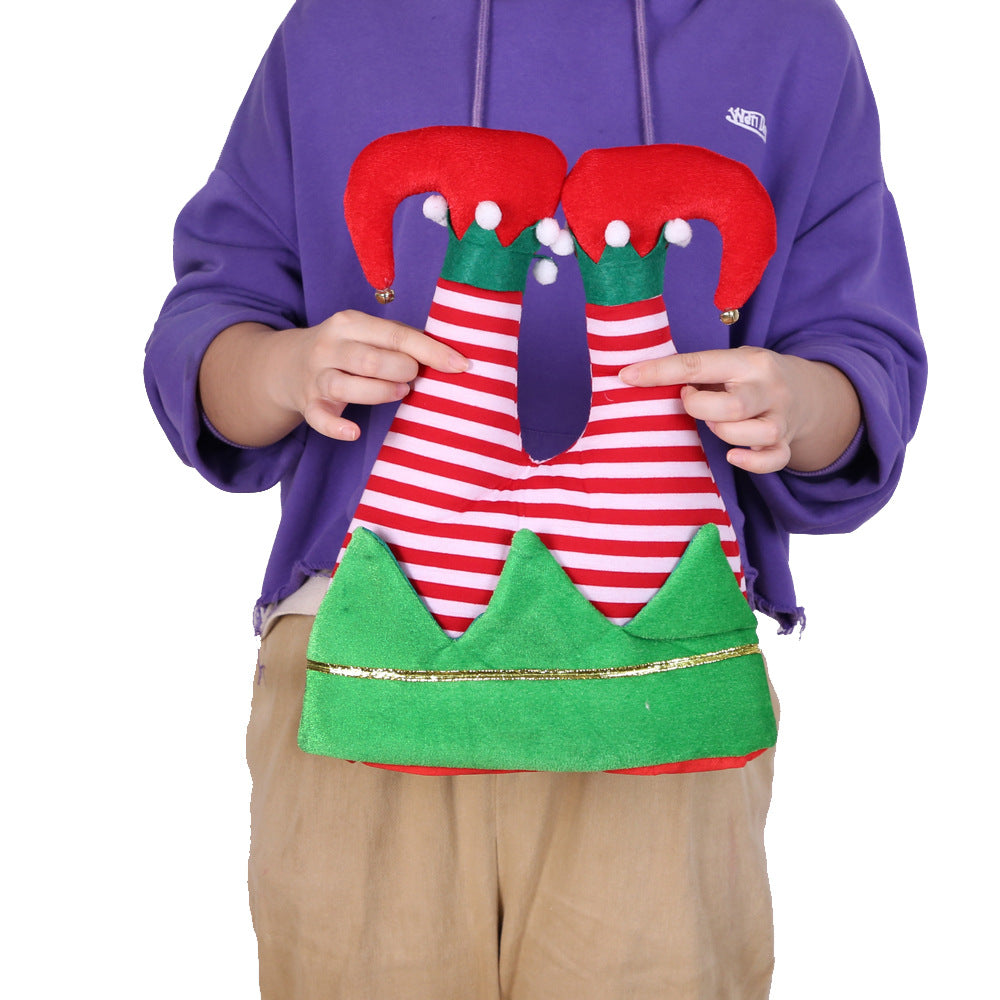 grinch striped pants musical dancing animated christmas hat