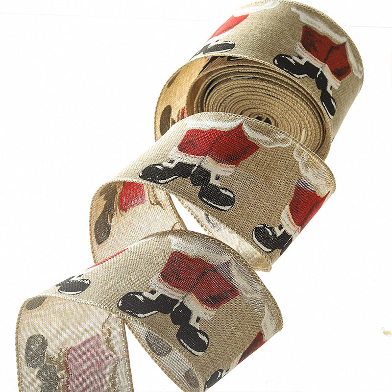 Merry Christmas Ribbon 2.4"x 10 yard / Roll