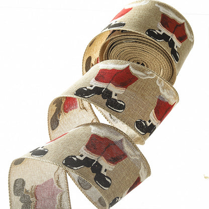 Merry Christmas Ribbon 2.4"x 10 yard / Roll