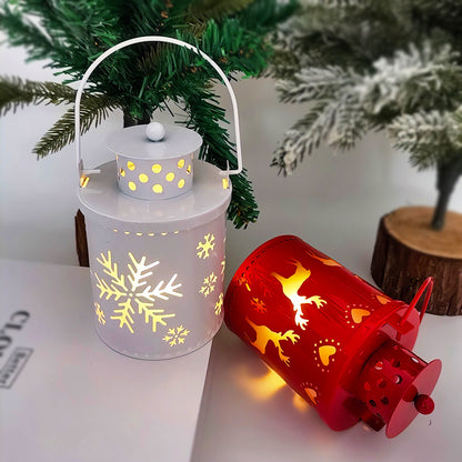 Christmas Candle Lights LED Small Lanterns Holiday Decorations