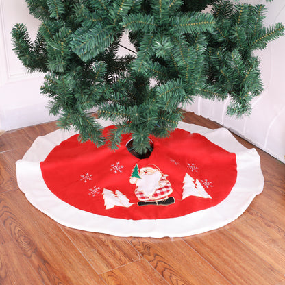 Falda de árbol de Navidad de Papá Noel