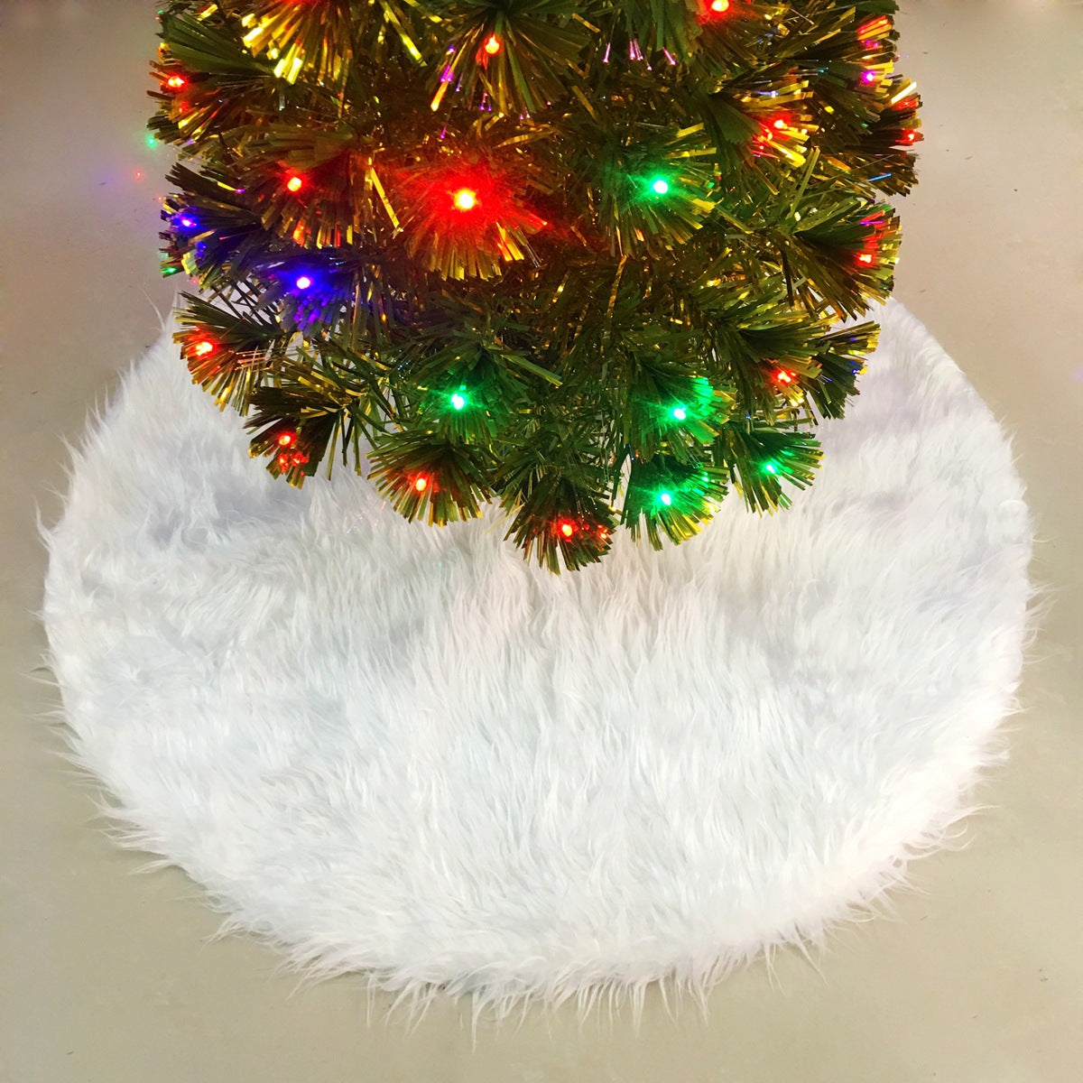Velvet Christmas tree skirt