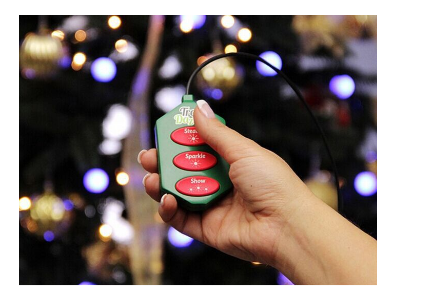 Christmas Tree Dazzler LED Christmas Lights, Color Changing LED Light for The Christmas Tree 64 LED