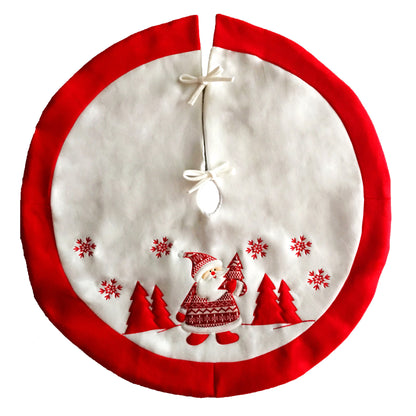 Falda de árbol de Navidad de Papá Noel