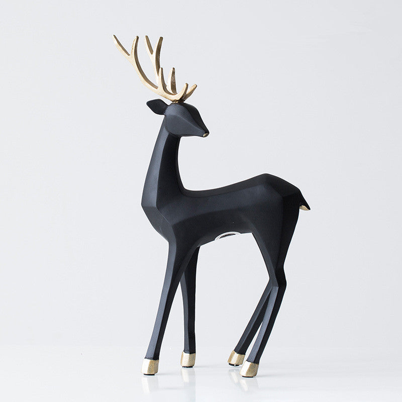 Christmas Deer Figurine Decor