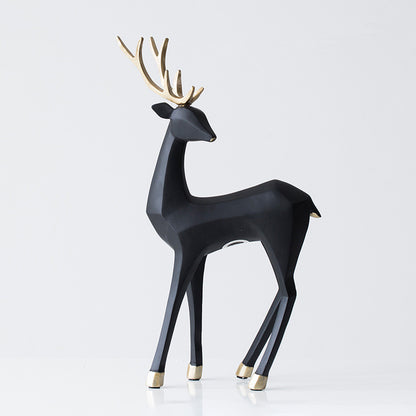 Christmas Deer Figurine Decor