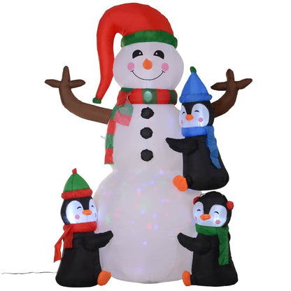 6-FT-Christmas-Inflatable-Snowman-with-Penguins-Christmas-Decoration