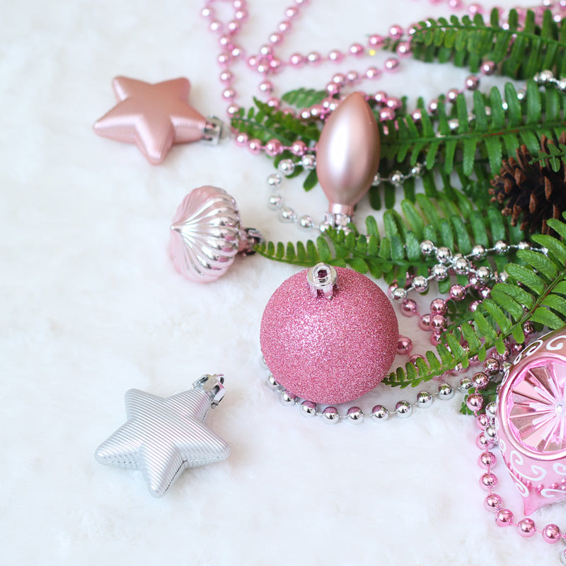 90 Piece Christmas Mixed Baubles Ornaments