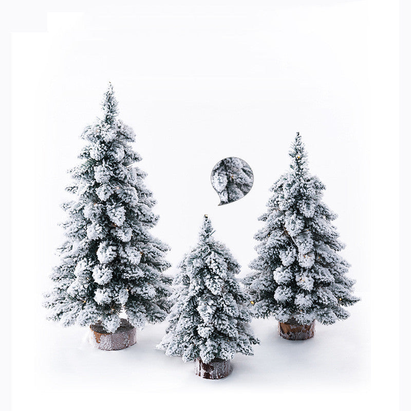 Christmas Small Flocking tabletop Tree 