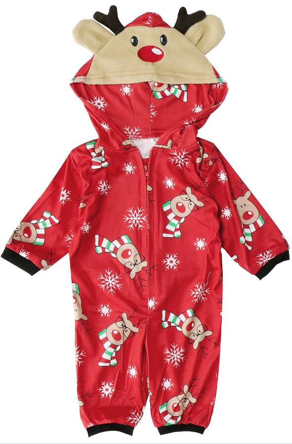 Christmas family Red matching pajamas set