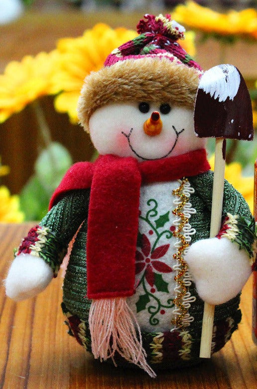 7" Christmas Tree Flannel ornaments
