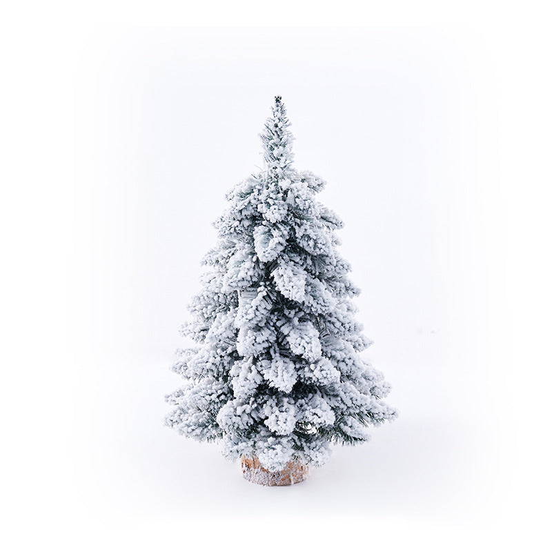 Christmas Small Flocking tabletop Tree 