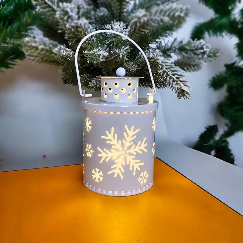 Christmas Candle Lights LED Small Lanterns Holiday Decorations