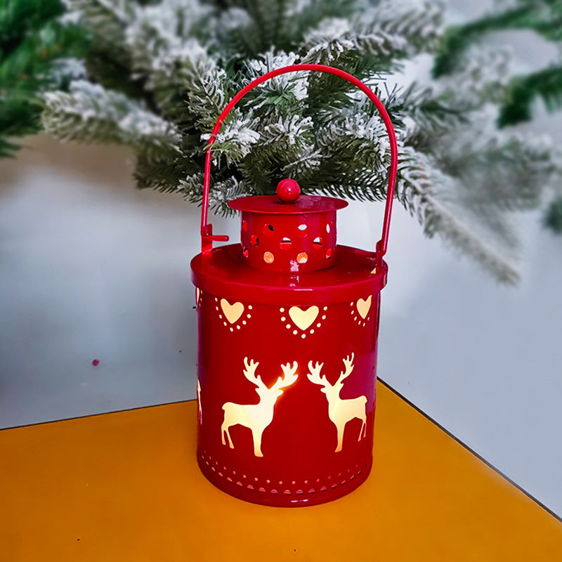 Christmas Candle Lights LED Small Lanterns Holiday Decorations