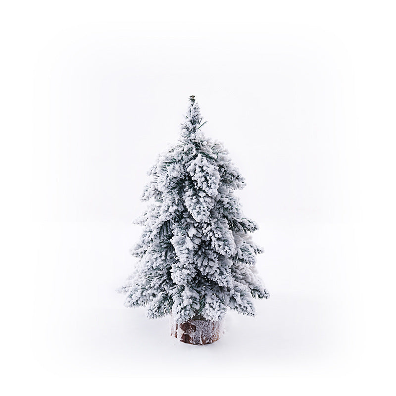 Christmas Small Flocking tabletop Tree 