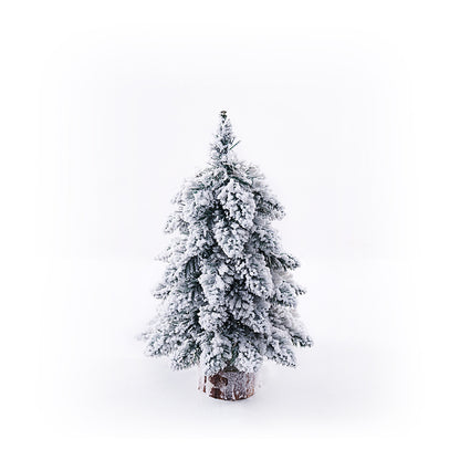 Christmas Small Flocking tabletop Tree 