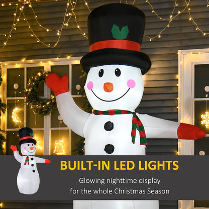 5 ft. Giant Blowup Snowman Yard inflatable outdoor christmas decoration