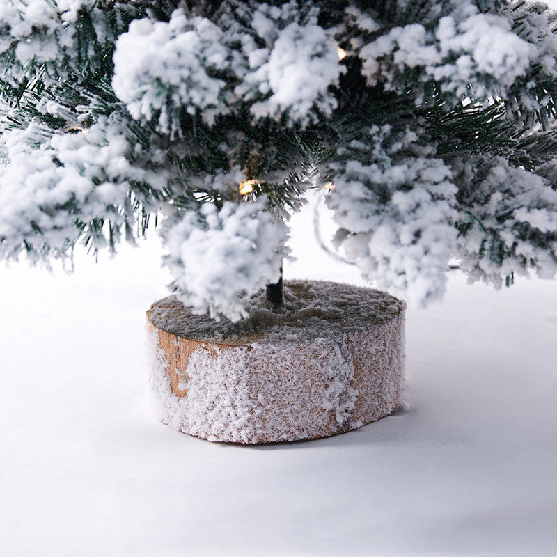 Christmas Small Flocking tabletop Tree 
