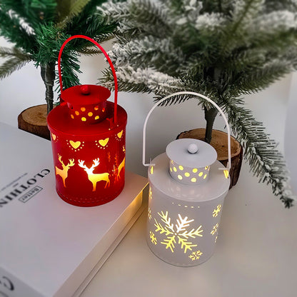 Christmas Candle Lights LED Small Lanterns Holiday Decorations