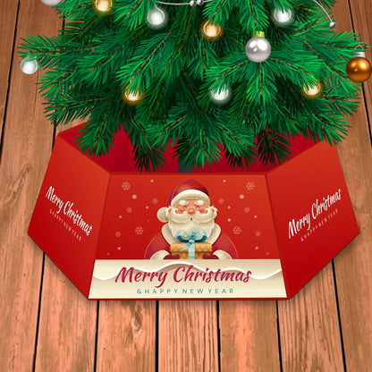 santa christmas tree skirt
