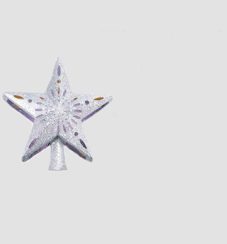 Christmas Tree Topper Star Lighted with projector