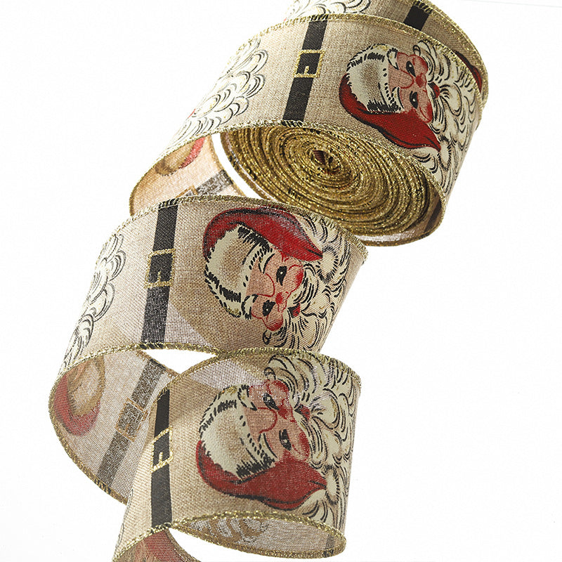 Merry Christmas Ribbon 2.4"x 10 yard / Roll