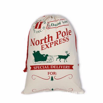 personalized large christmas gift bag sack