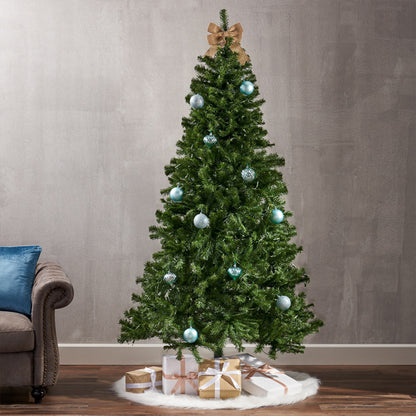 7-foot Pre-Lit Artificial Christmas Tree with LED lights.
