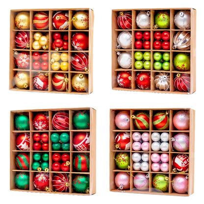 42 pcs Merry christmas Ornament Set 