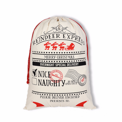 personalized large christmas gift bag sack