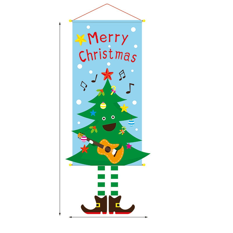 43-inch Merry christmas Christmas Outdoor banner for christmas decoration.