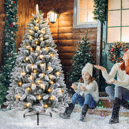 6ft White Snow artificial Decorative Christmas Tree