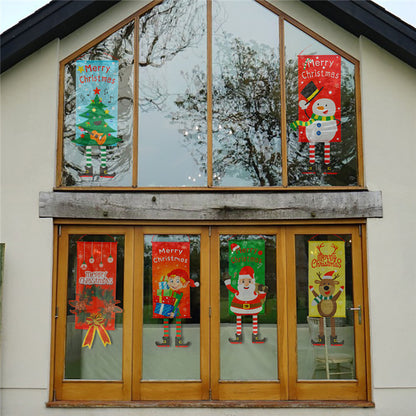 43-inch Christmas Outdoor window and door banner for christmas decoration.